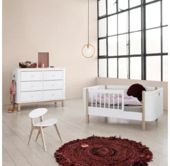 Lit Bébé évolutif 5 En 1 Mini+ Wood - Blanc/Chêne 28 Lit Bébé évolutif 5 En 1 Mini+ Wood - Blanc/Chêne -Enfant Fournitures Boutique 041425 wood mini chene oliver furniture 15 1264x1234