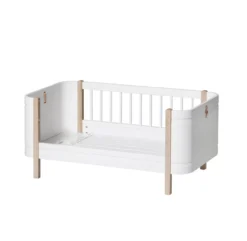 Lit Bébé évolutif 5 En 1 Mini+ Wood - Blanc/Chêne 20 Lit Bébé évolutif 5 En 1 Mini+ Wood - Blanc/Chêne -Enfant Fournitures Boutique 041425 wood mini chene oliver furniture 7 1264x1234