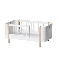 Lit Bébé évolutif 5 En 1 Mini+ Wood - Blanc/Chêne 21 Lit Bébé évolutif 5 En 1 Mini+ Wood - Blanc/Chêne -Enfant Fournitures Boutique 041425 wood mini chene oliver furniture 8 1264x1234