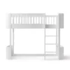 Lit Junior Mezzanine Mi-haut Mini+ Wood - Blanc 2 Lit Junior Mezzanine Mi-haut Mini+ Wood - Blanc -Enfant Fournitures Boutique 041448 lit mezzanine junior wood mini blanc oliver furniture 1 1264x1234