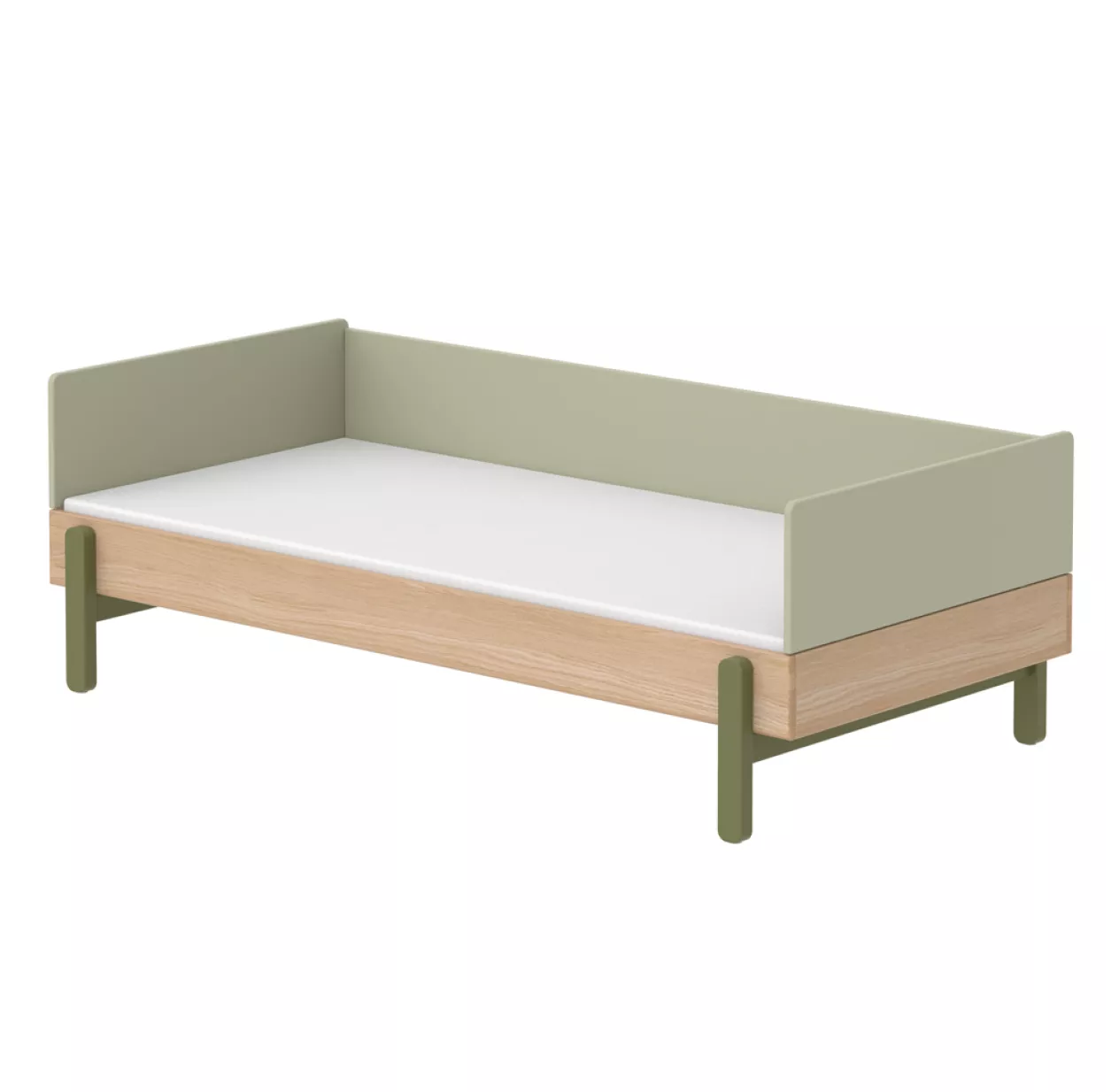 Lit Enfant Canapé Popsicle - Chêne/Kiwi 3 Lit Enfant Canapé Popsicle - Chêne/Kiwi