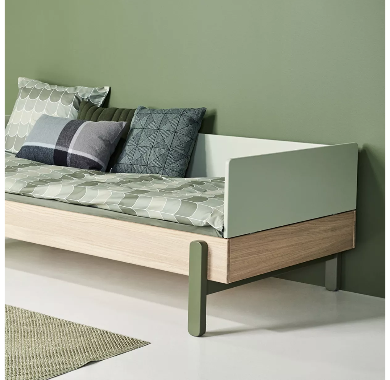 Lit Enfant Canapé Popsicle - Chêne/Kiwi 5 Lit Enfant Canapé Popsicle - Chêne/Kiwi – Image 3