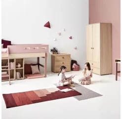 Lit Enfant Mi-hauteur échelle Inclinée Popsicle - Chêne/Cherry 14 Lit Enfant Mi-hauteur échelle Inclinée Popsicle - Chêne/Cherry -Enfant Fournitures Boutique 80 24302 33 lit mi hauteur echelle cherry popsicle flexa 6 1264x1234