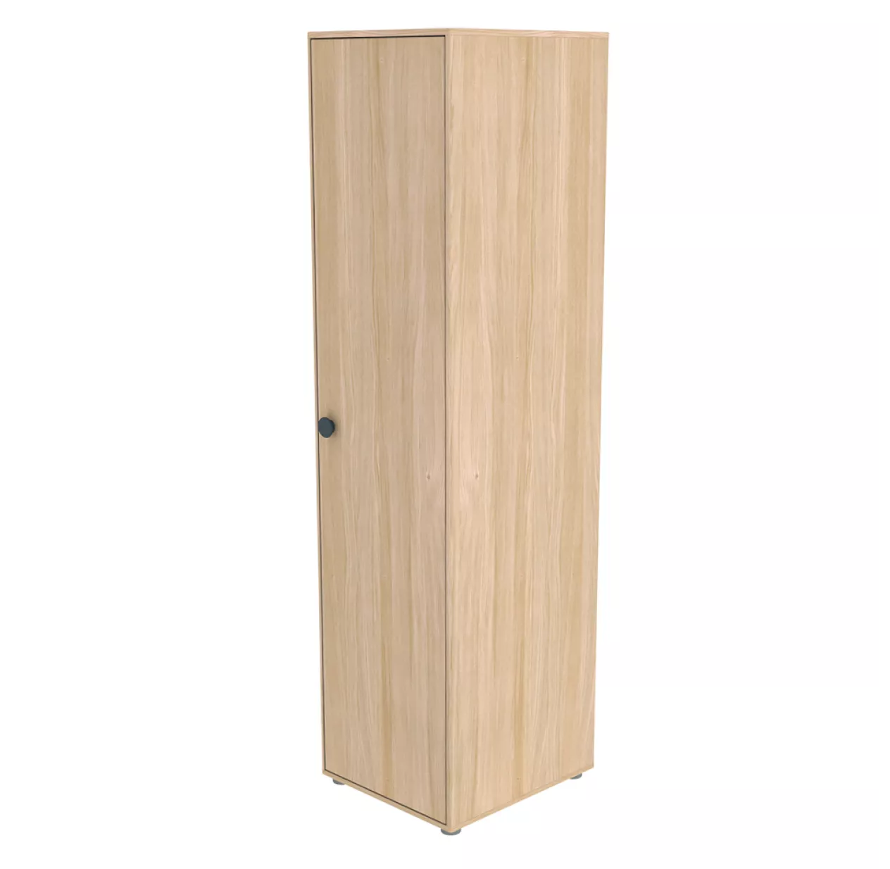 Armoire Haute Simple Popsicle - Chêne/Blueberry 4 Armoire Haute Simple Popsicle - Chêne/Blueberry – Image 2