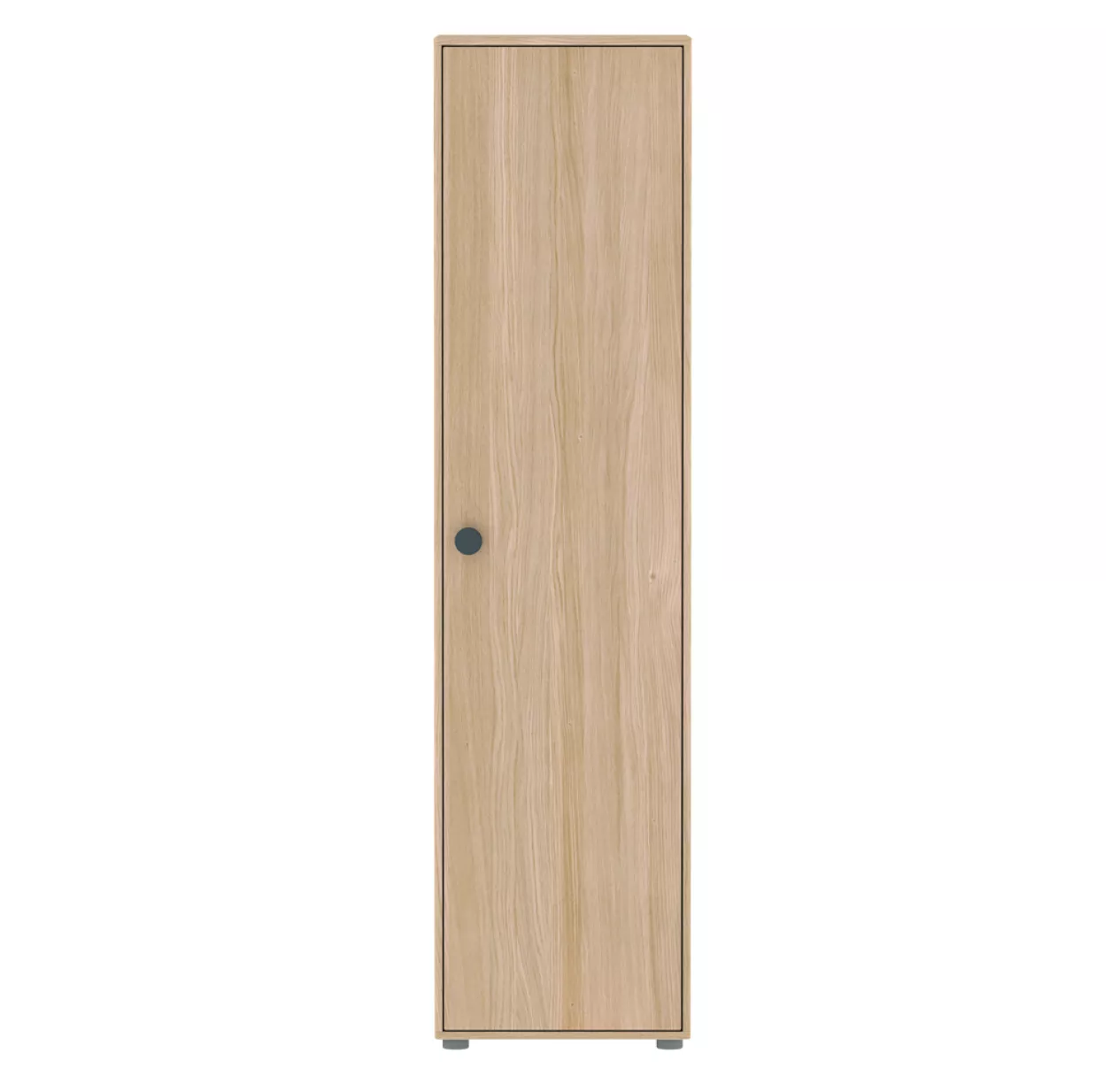 Armoire Haute Simple Popsicle - Chêne/Blueberry 3 Armoire Haute Simple Popsicle - Chêne/Blueberry