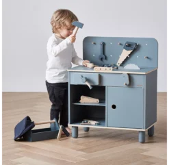 Set D'outils Pour établi - Bleu Foncé 12 Set D'outils Pour établi - Bleu Foncé -Enfant Fournitures Boutique 82 70151 set outils enfant etabli bleu flexa play 4 1264x1234