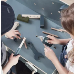 Set D'outils Pour établi - Bleu Foncé 14 Set D'outils Pour établi - Bleu Foncé -Enfant Fournitures Boutique 82 70151 set outils enfant etabli bleu flexa play 6 1264x1234