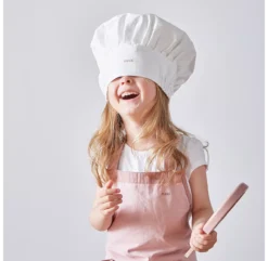 Le Costume Du Chef - Rose Clair -Enfant Fournitures Boutique 83 90224 tablier toque manique rose flexa play 3 1264x1234