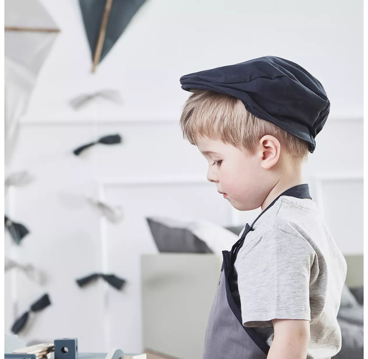 Le Costume Du Bricoleur - Bleu Foncé 6 Le Costume Du Bricoleur - Bleu Foncé – Image 4