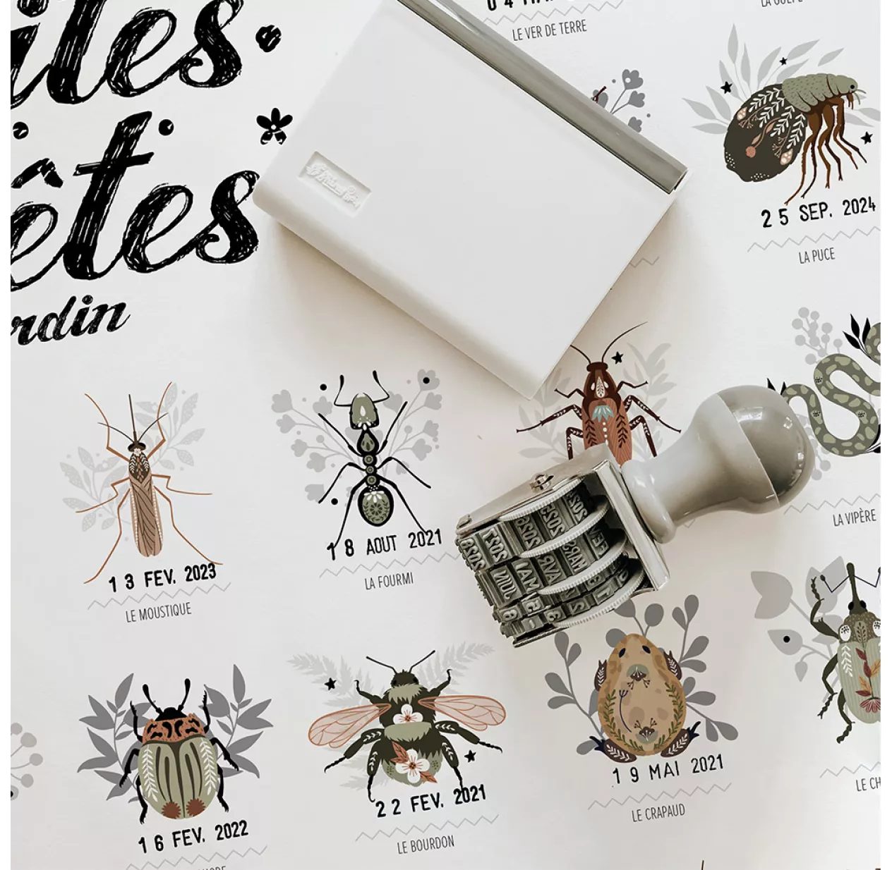 Affiche Les Petites Bêtes Du Jardin 4 Affiche Les Petites Bêtes Du Jardin – Image 2