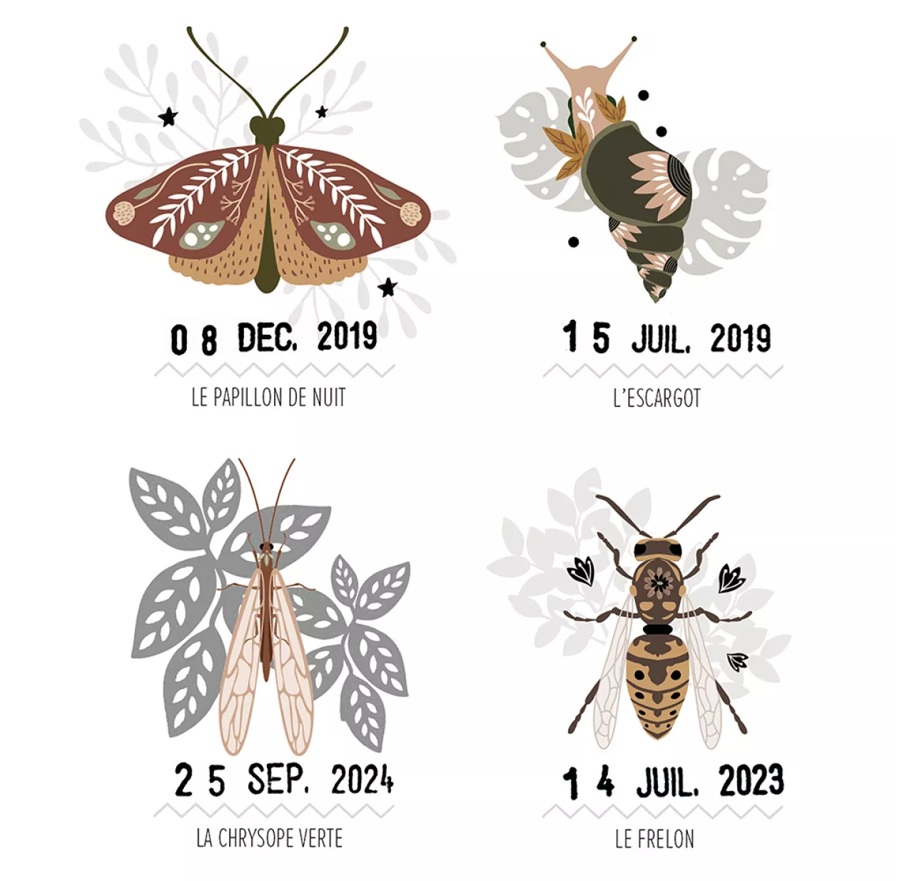 Affiche Les Petites Bêtes Du Jardin 6 Affiche Les Petites Bêtes Du Jardin – Image 4