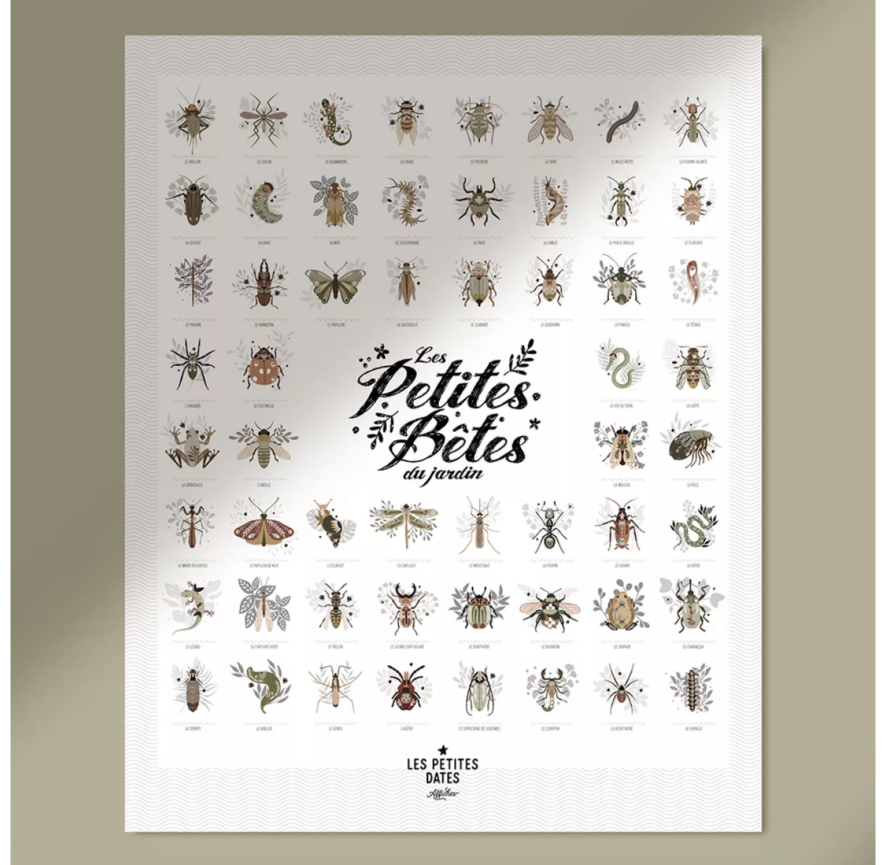 Affiche Les Petites Bêtes Du Jardin 7 Affiche Les Petites Bêtes Du Jardin – Image 5