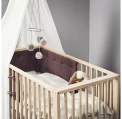 Lit Bébé Linea Leander - Chêne -Enfant Fournitures Boutique ambiance lit bebe leander 1 1264x1234