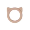 Mushie Anneaux De Dentition Chat - Rose Poudré -Enfant Fournitures Boutique anneau de dentition chat mushie nude 1 1264x1234