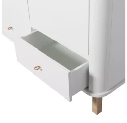 Armoire 2 Portes Wood - Chêne / Blanc -Enfant Fournitures Boutique armoire 2 portes 041351 blanc chene oliver furniture 4 1264x1234