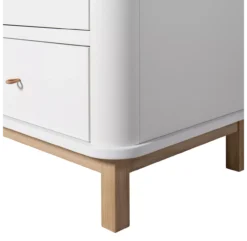 Armoire 2 Portes Wood - Chêne / Blanc -Enfant Fournitures Boutique armoire 2 portes 041351 blanc chene oliver furniture 5 1264x1234