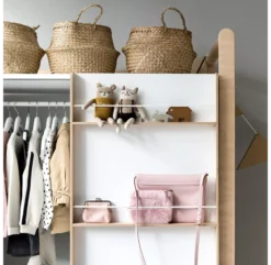 Armoire H Wardrobe - Blanc -Enfant Fournitures Boutique armoire h rafa kids 10 1264x1234