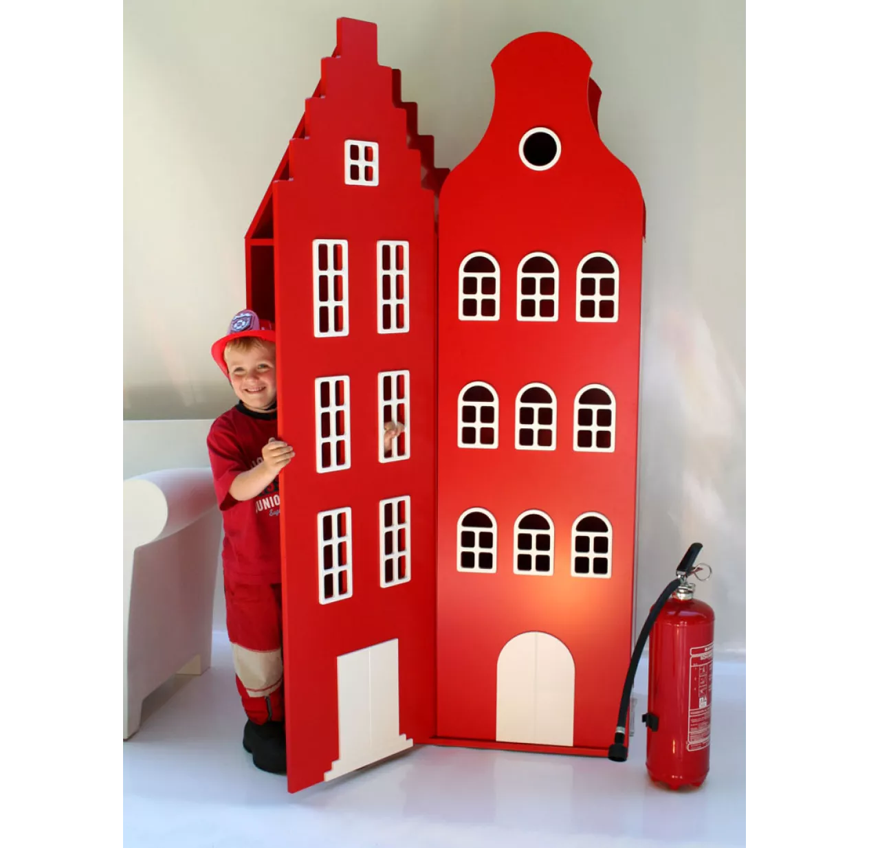 Armoire Maison Amsterdam Cloche - Bleu Nuit 7 Armoire Maison Amsterdam Cloche - Bleu Nuit – Image 5