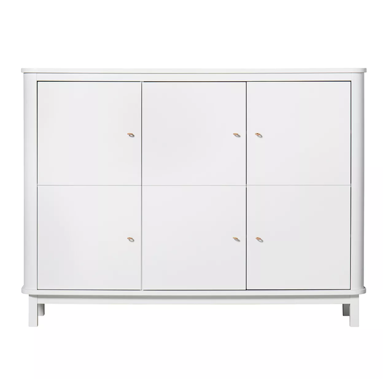 Armoire Multi-rangement Wood - Blanc 3 Armoire Multi-rangement Wood - Blanc