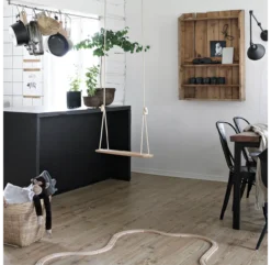 Balançoire En Chêne - Beige -Enfant Fournitures Boutique balancoire beige chene lillagunga 11 1264x1234