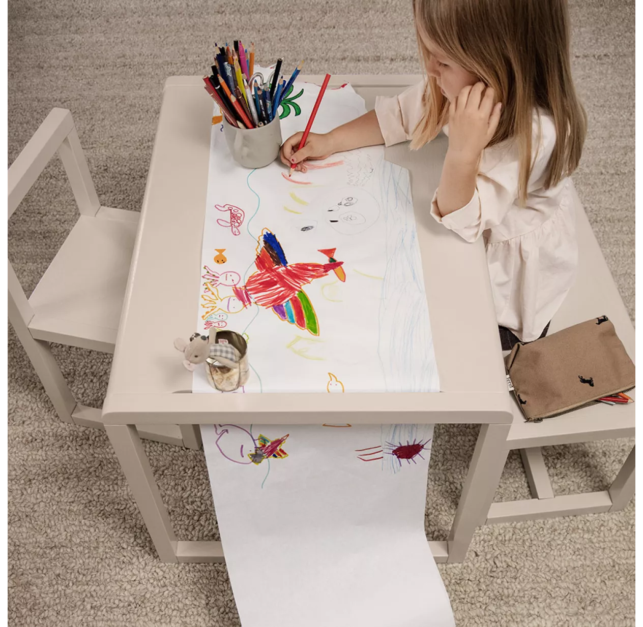 Ferm LIVING Banc Little Architect - Cachemire 4 Ferm LIVING Banc Little Architect - Cachemire – Image 2