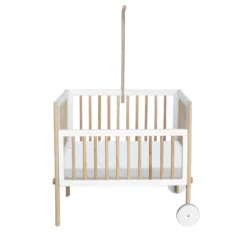 Berceau Cododo Cèdre Et Rotin Océania - Blanc -Enfant Fournitures Boutique berceau cododo oceania theo rotin 3 1264x1234