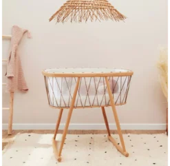 Berceau Kumi Matelas Coco Naturel - Noir/Blanc -Enfant Fournitures Boutique berceau kumi charlie crane noir et blanc 4 1264x1234 1