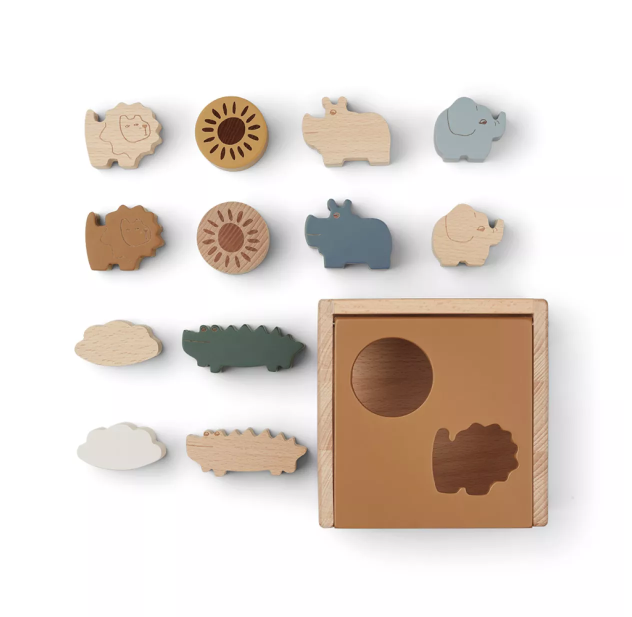 Liewood Boîte à Formes Gary - Safari 5 Liewood Boîte à Formes Gary - Safari – Image 3