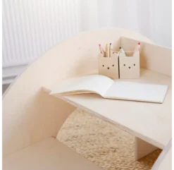 FitWood Bureau Bibliothèque Montessori KUMPU - Blanc -Enfant Fournitures Boutique bureau bibliotheque montessori kumpu blanc fitwood 7 1264x1234