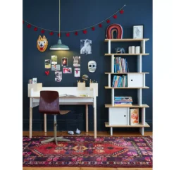 Bureau évolutif Brooklyn - Blanc/Bouleau -Enfant Fournitures Boutique bureau brooklyn bouleau oeuf nyc 3 1264x1234