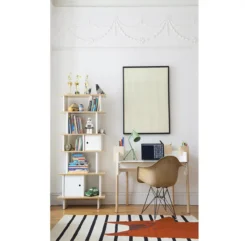 Bureau évolutif Brooklyn - Blanc/Bouleau -Enfant Fournitures Boutique bureau brooklyn bouleau oeuf nyc 6 1264x1234