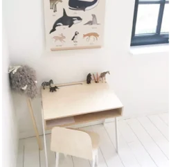 Bureau Et Chaise Junior 7-10 Ans - Blanc -Enfant Fournitures Boutique bureau et chaise enfant in2wood blanc 10 1264x1234