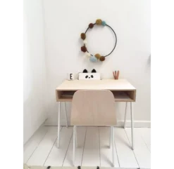 Bureau Et Chaise Junior 7-10 Ans - Blanc -Enfant Fournitures Boutique bureau et chaise enfant in2wood blanc 11 1264x1234