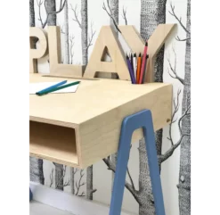 Bureau Et Chaise Junior 7-10 Ans - Bleu -Enfant Fournitures Boutique bureau et chaise enfant in2wood bleu 2 1264x1234