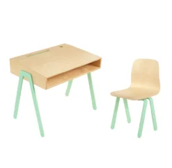 Chaise Enfant 2-6 Ans - Mint -Enfant Fournitures Boutique bureau et chaise enfant in2wood mint 0 1264x1234