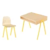 Bureau Et Chaise Junior 7-10 Ans - Jaune -Enfant Fournitures Boutique bureau junior et chaise in2wood jaune 0 1264x1234