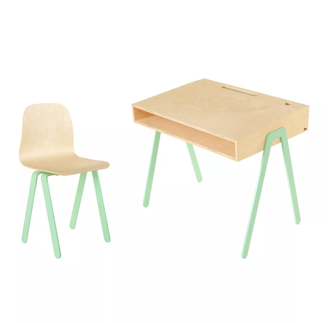 Bureau Et Chaise Junior 7-10 Ans - Mint 3 Bureau Et Chaise Junior 7-10 Ans - Mint