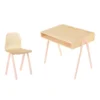 Bureau Et Chaise Junior 7-10 Ans - Rose Poudré -Enfant Fournitures Boutique bureau junior et chaise in2wood rose 0 1264x1234