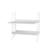 Bureau Mural évolutif 80 X 85 Cm - Blanc -Enfant Fournitures Boutique bureau mural evolutif bundles a blanc string furniture 1 1264x1234