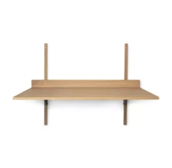 Ferm LIVING Bureau Mural Sector - Chêne/Noir