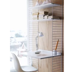 Bureau Mural évolutif - Blanc -Enfant Fournitures Boutique bureau string blanc 2 1264x1234 1