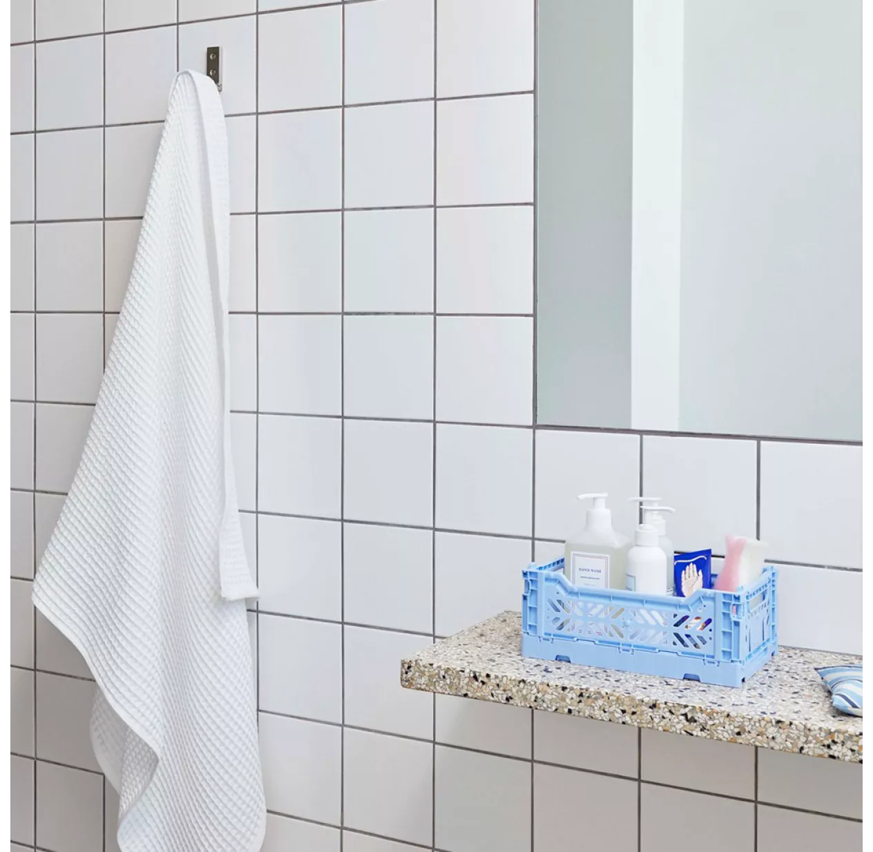 Hay Caisse Pliable Aykasa S - Bleu Clair 4 Hay Caisse Pliable Aykasa S - Bleu Clair – Image 2