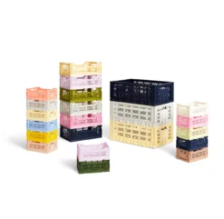 Hay Caisse Pliable Aykasa S - Bleu Clair 12 Hay Caisse Pliable Aykasa S - Bleu Clair -Enfant Fournitures Boutique caisse pliable empilable aykasa hay small bleu clair 5 1264x1234