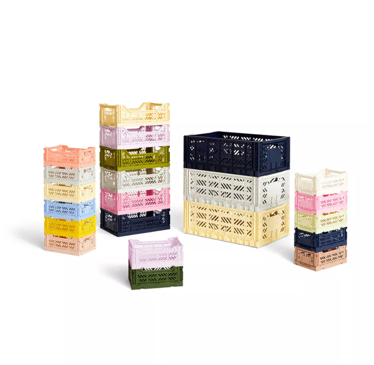 Hay Caisse Pliable Aykasa S - Bleu Clair 7 Hay Caisse Pliable Aykasa S - Bleu Clair – Image 5