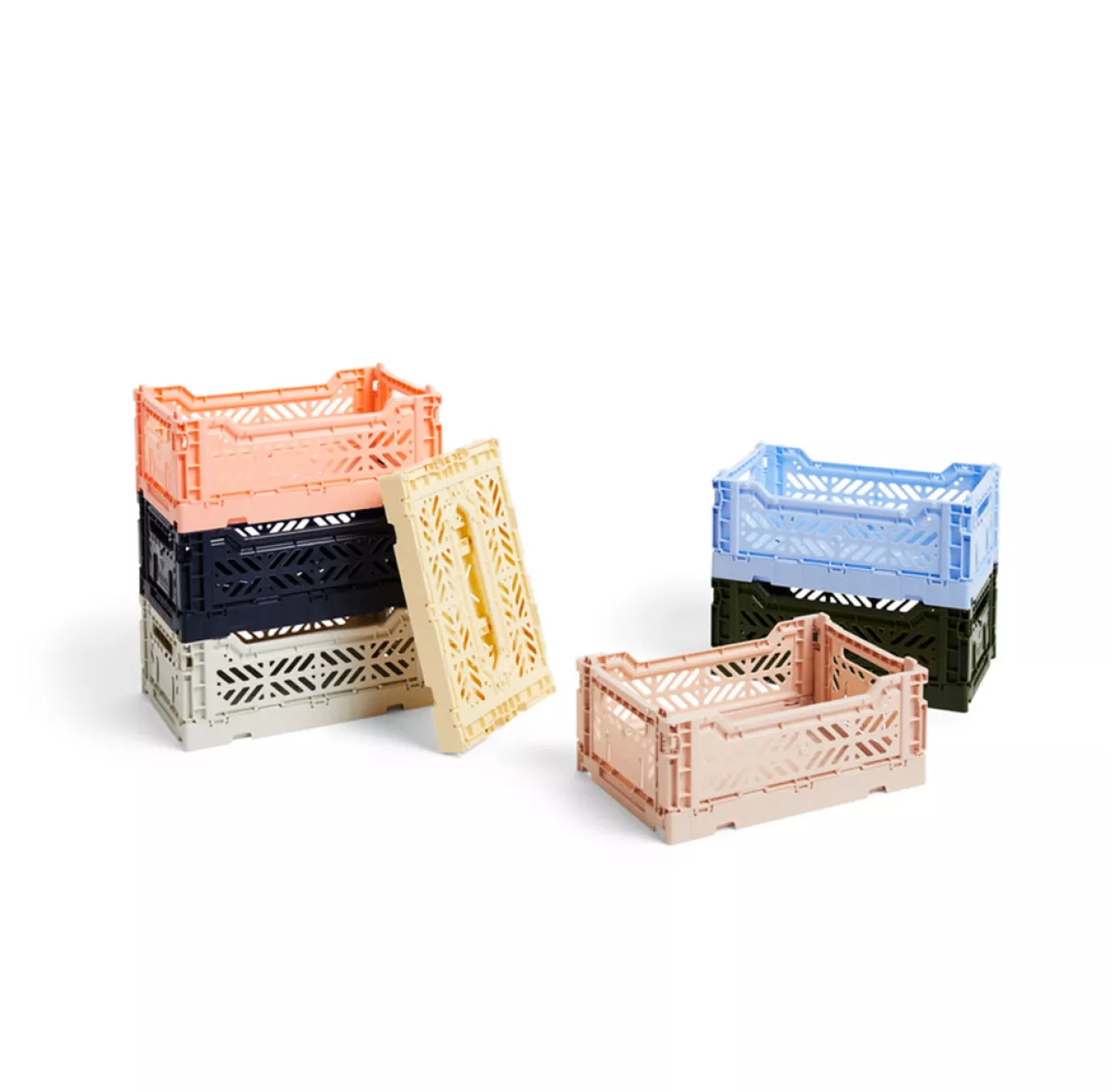 Hay Caisse Pliable Aykasa S - Bleu Clair 8 Hay Caisse Pliable Aykasa S - Bleu Clair – Image 6