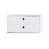 Caisson 2 Tiroirs 78 X 30 Cm - Blanc -Enfant Fournitures Boutique caissons 2 tiroirs string blanc 1264x1234