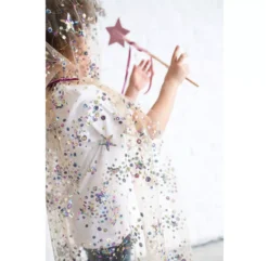 Cape De Fée Brodée - Multicolore -Enfant Fournitures Boutique cape de fee brodee etoiles multicolore ratatam 5 1264x1234