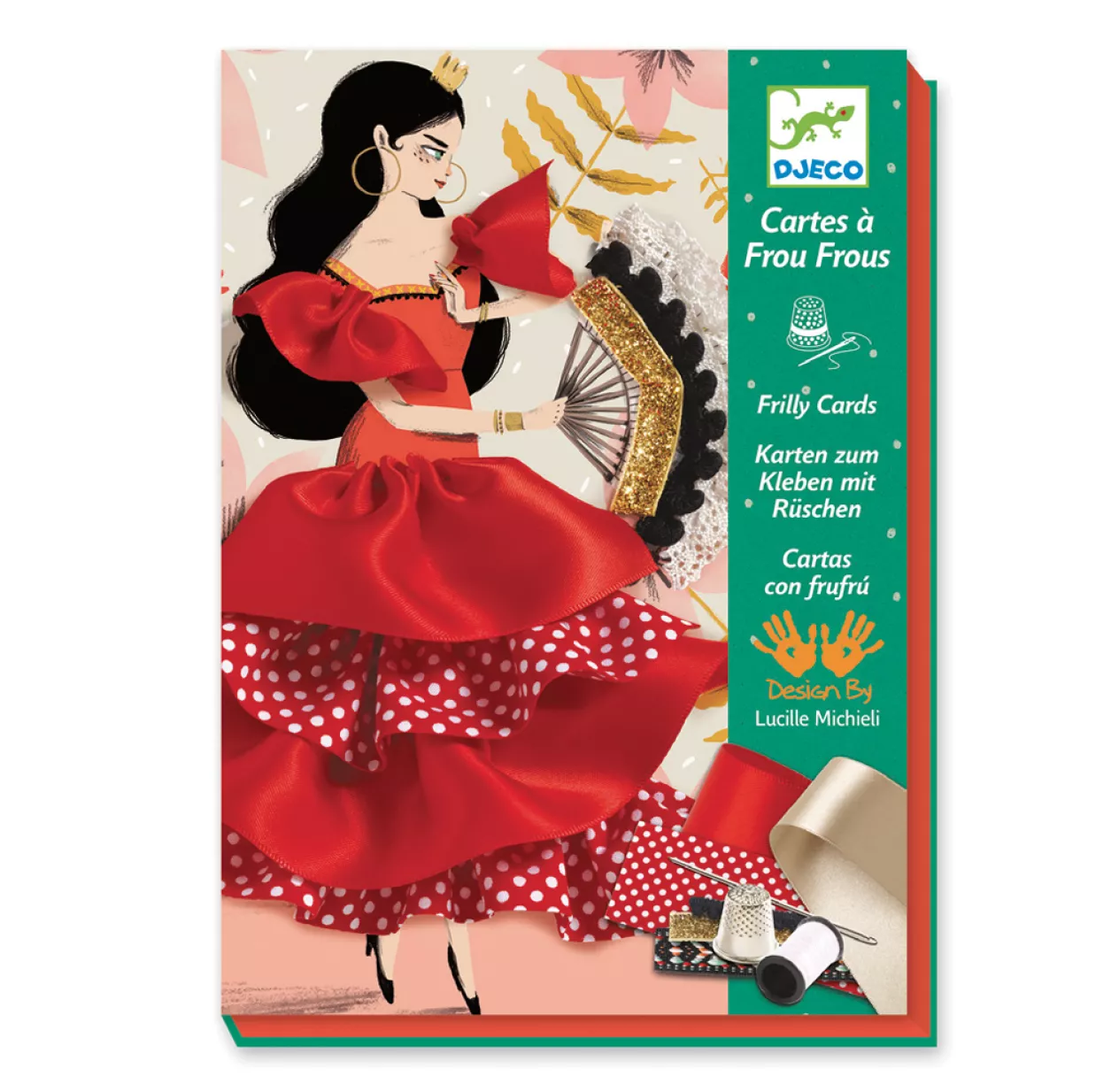 Djeco Cartes à Frou Frous - Flamenco 3 Djeco Cartes à Frou Frous - Flamenco