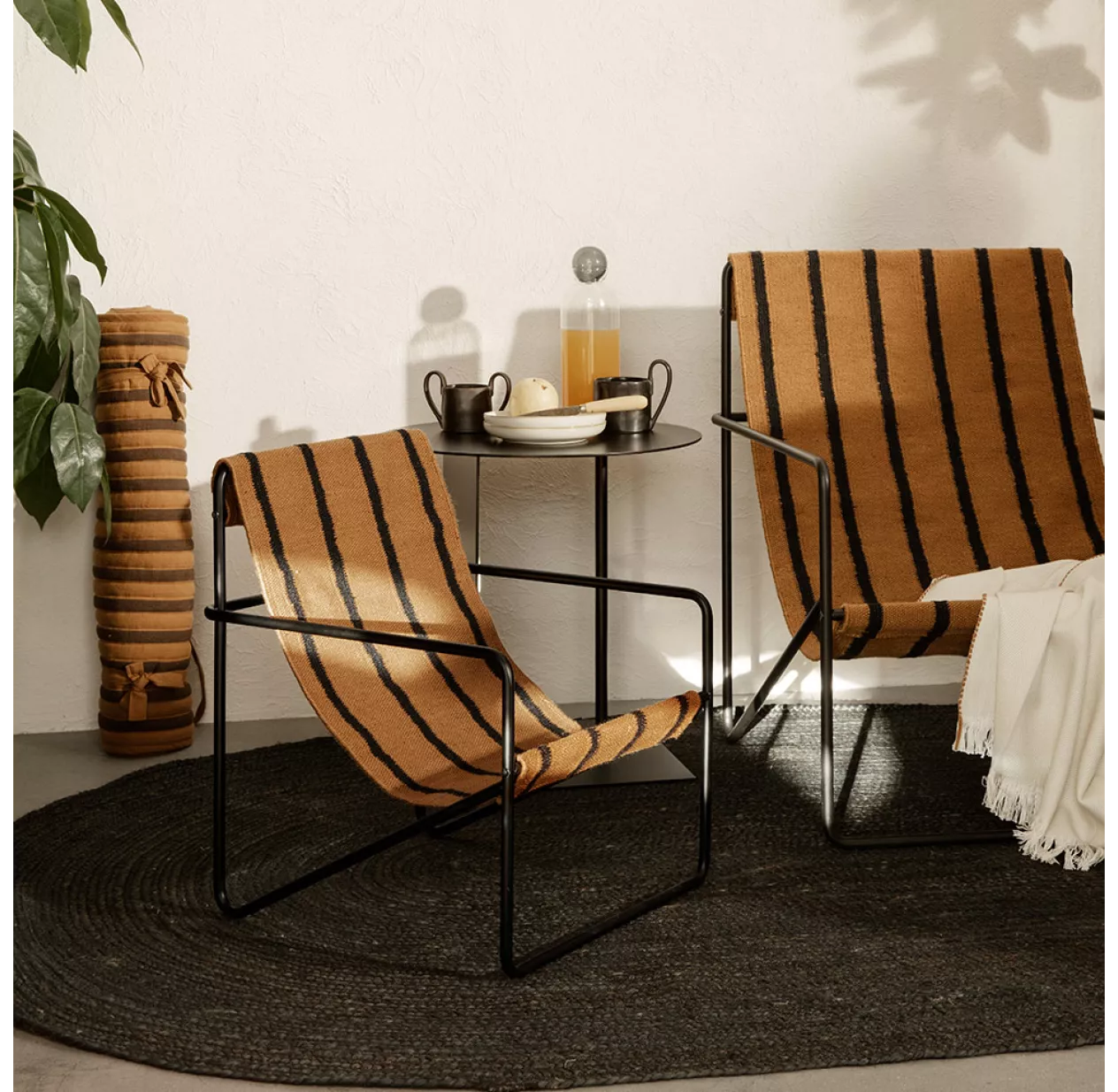 Ferm LIVING Chaise Enfant Desert - Cachemire/Stripe 4 Ferm LIVING Chaise Enfant Desert - Cachemire/Stripe – Image 2