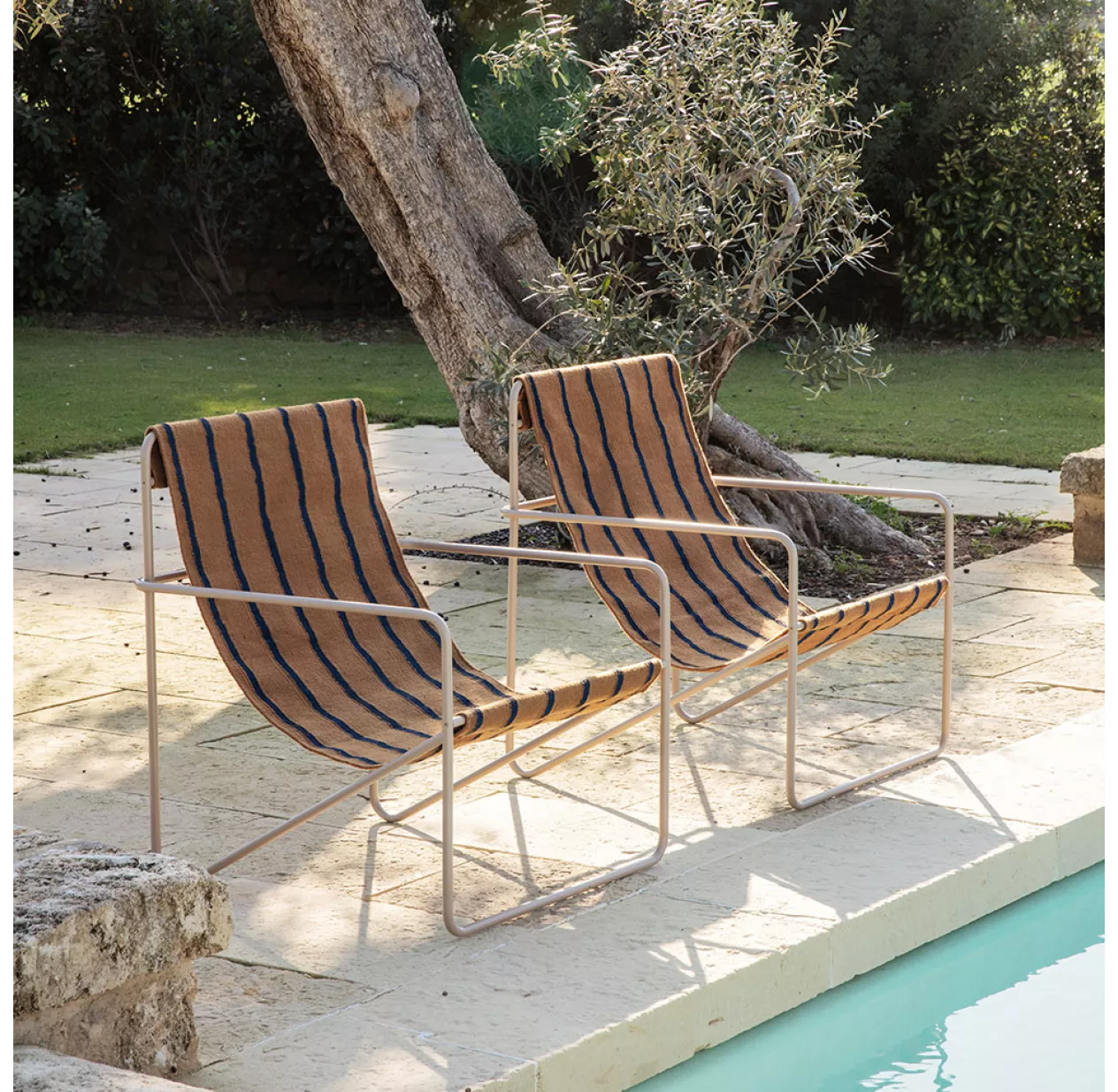 Ferm LIVING Chaise Enfant Desert - Cachemire/Stripe 8 Ferm LIVING Chaise Enfant Desert - Cachemire/Stripe – Image 6